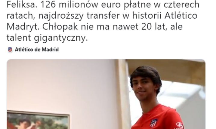 OFICJALNIE! Atletico potwierdza transfer! 126 mln euro...